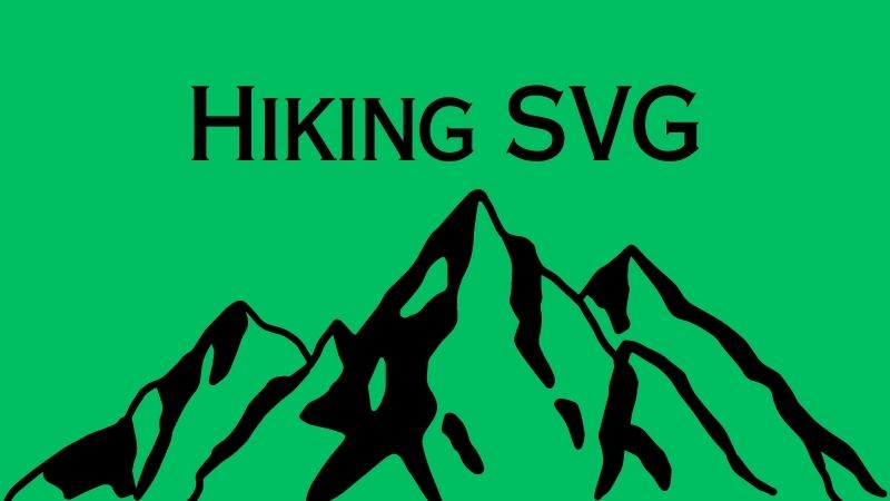 Hiking SVG